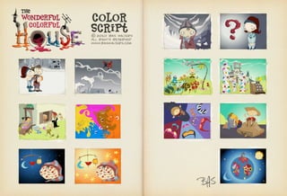 The Wonderful Colorful House (my iPad app spec doc)