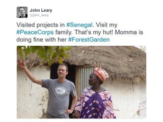 Trip Report in 16 Tweets - John Leary - Senegal - Trees for the Future