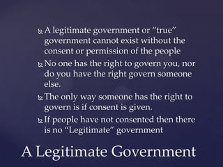 John locke and government | PPTX