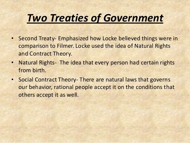 john locke second treaties of government essay John locke just as the locke’s second treatise had a clear and for locke, the function and end of government are the preservation of life,. john locke second treaties of government essay John locke just as the locke’s second treatise had a clear and for locke, the function and end of government are the preservation of life,.