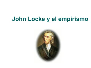 John Locke y el empirismo 