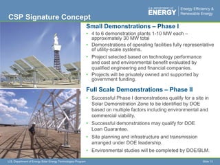 Standard financial assumptions yield LCOE estimates that are  towards the high end of the program’s range due to excluding the 10% ITC and depreciation* Assumes IOU or IPP ownership of PV, and thus the LCOE includes the taxes paid on electricity generated. Includes 5-year MACRS but not state or local incentives.  The range in utility PV LCOE is due to different insolation and financing conditions.  For a complete list of assumptions, see DOE Solar Cost Targets (2009 – 2030), in process. ‡ The electricity rate range represents one standard deviation below and above the mean U.S. wholesale electricity prices. § The 2009 CA MPR includes adjustments by utility for the time of delivery profile of solar (low case: SDG&E, mid case: PG&E, high case: SCE). 