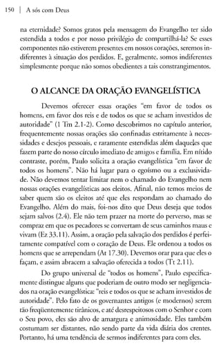 John mac arthur jr.   a sós com deus