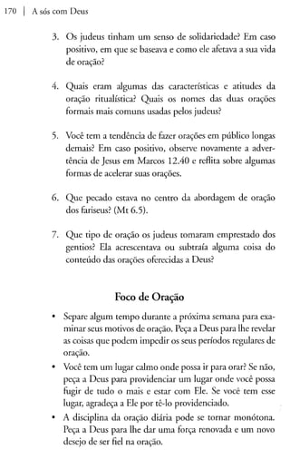 John mac arthur jr.   a sós com deus