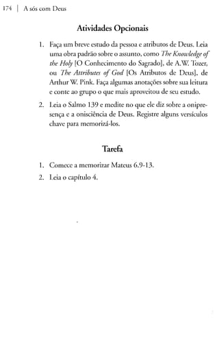 John mac arthur jr.   a sós com deus