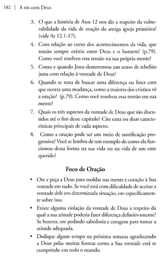 John mac arthur jr.   a sós com deus