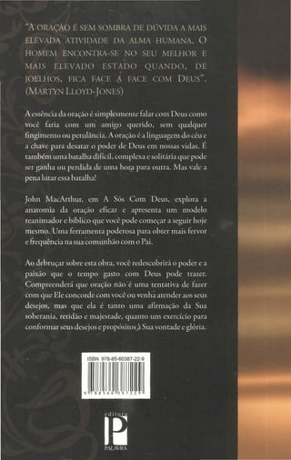 John mac arthur jr.   a sós com deus