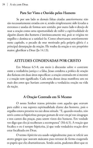 John mac arthur jr.   a sós com deus