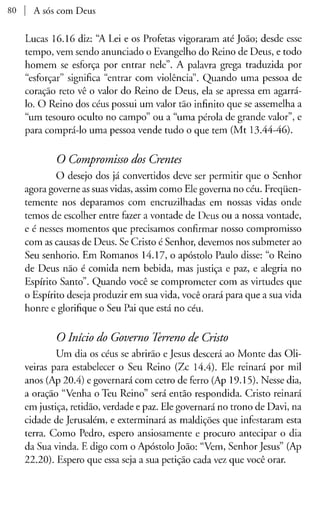 John mac arthur jr.   a sós com deus