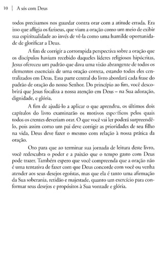 John mac arthur jr.   a sós com deus