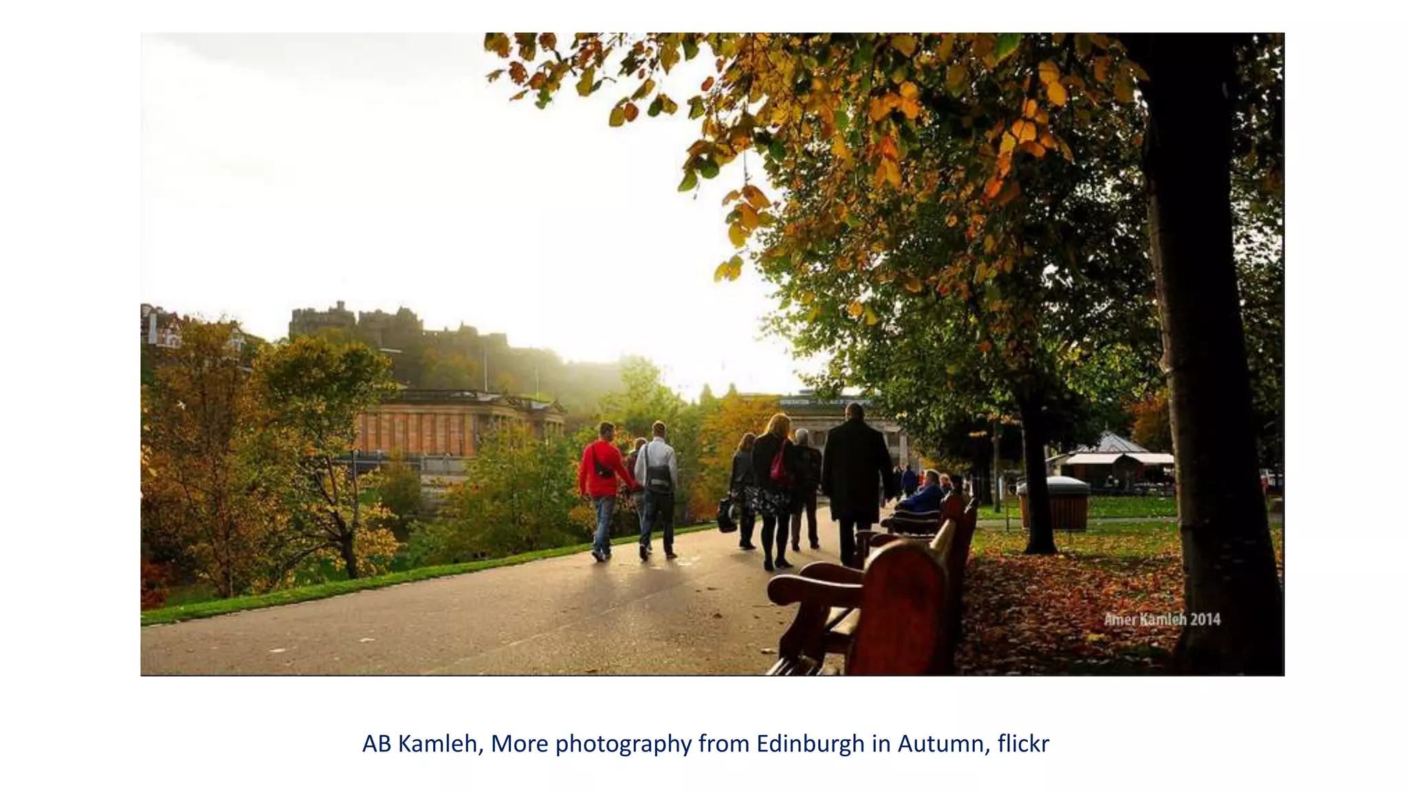 AB Kamleh, More photography from Edinburgh in Autumn, flickr
 