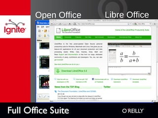 Open Office Libre Office 