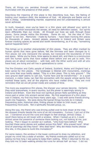 John mc leisdeir' thin places