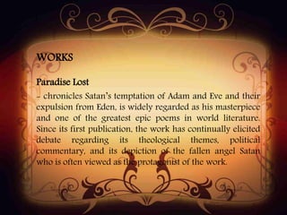 John milton | PPT