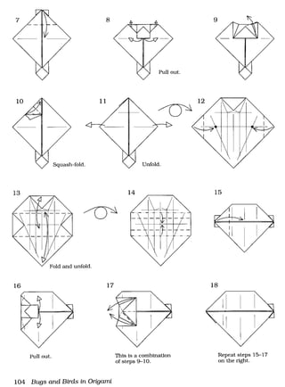 John montroll bugs and birds in origami | PDF
