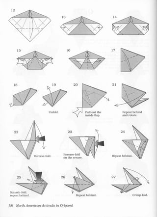 John montroll north american animals in origami | PDF