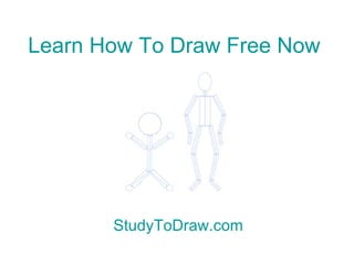 Learn How To Draw Free Now StudyToDraw.com 