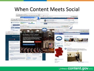 When	
  Content	
  Meets	
  Social	
  
 