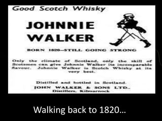 Walking back to 1820…
 