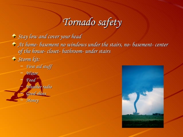 Weather Safety PPT weather-safety-ppt