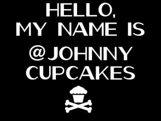 hello,
my name is
@johnny
cupcakes
!
 