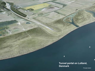 Tunnel portal on Lolland,
Denmark
Principle sketch
 