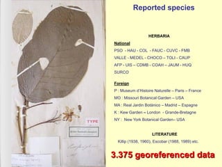 Study of the genetic diversity of the genus PassifloraL. and its distribution in Colombia