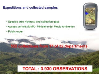 Study of the genetic diversity of the genus PassifloraL. and its distribution in Colombia