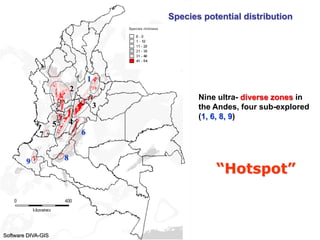 Study of the genetic diversity of the genus PassifloraL. and its distribution in Colombia