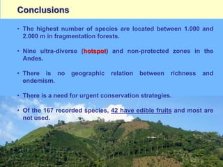 Study of the genetic diversity of the genus PassifloraL. and its distribution in Colombia