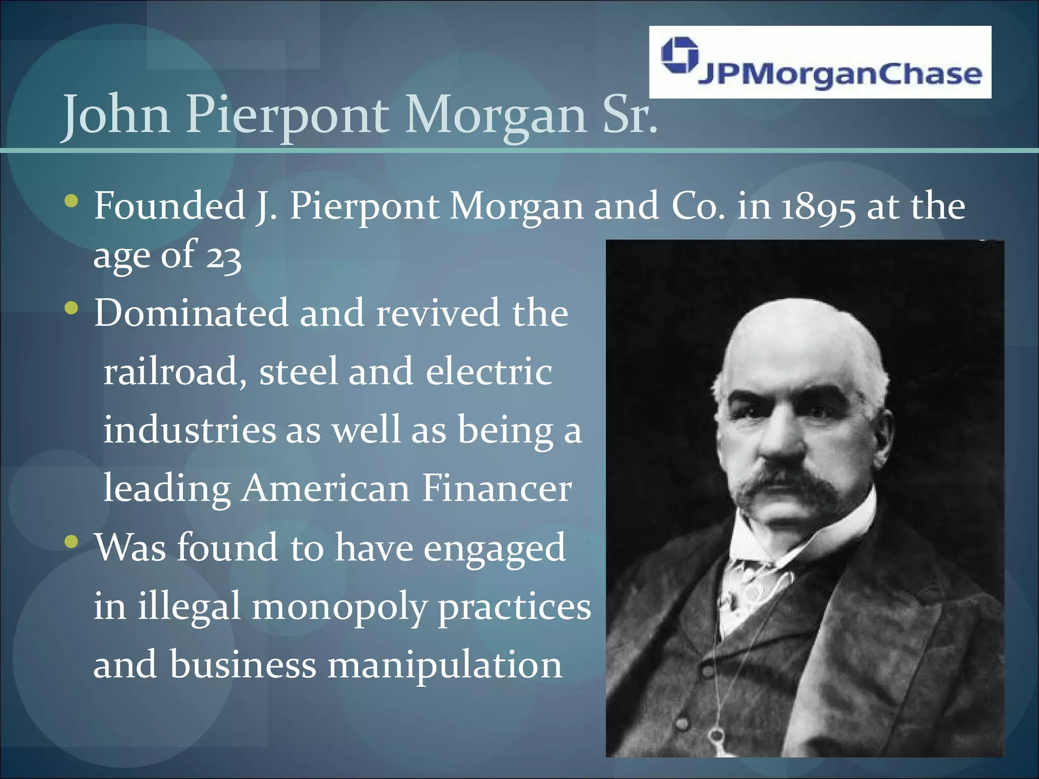 john pierpont j p morgan