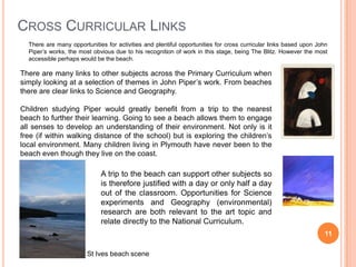 CROSS CURRICULAR LINKS
  There are many opportunities for activities and plentiful opportunities for cross curricular link...