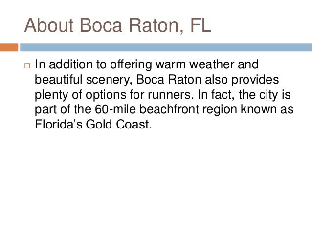 john posse running in boca raton florida john posse