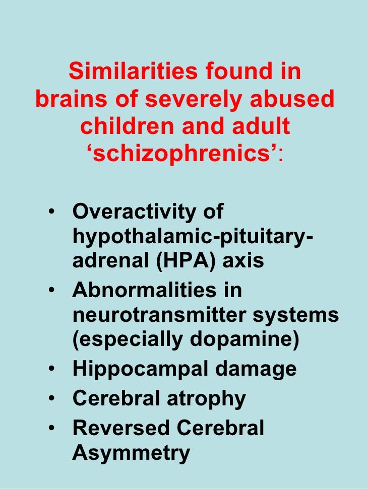Psychosis in children
