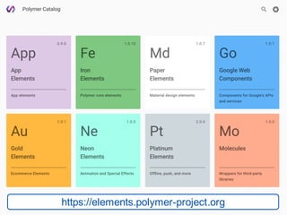 https://elements.polymer-project.org
 