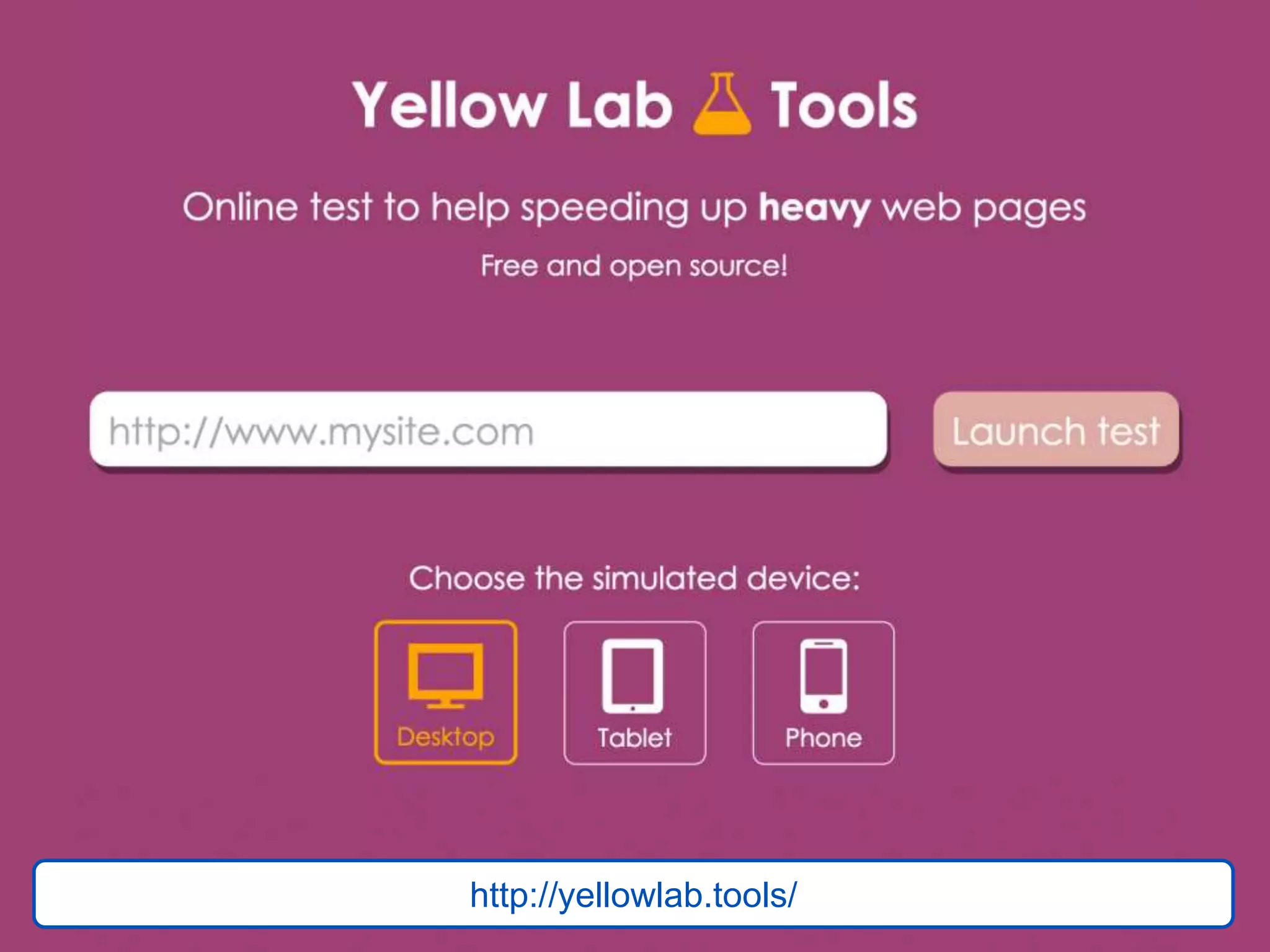 http://yellowlab.tools/
 