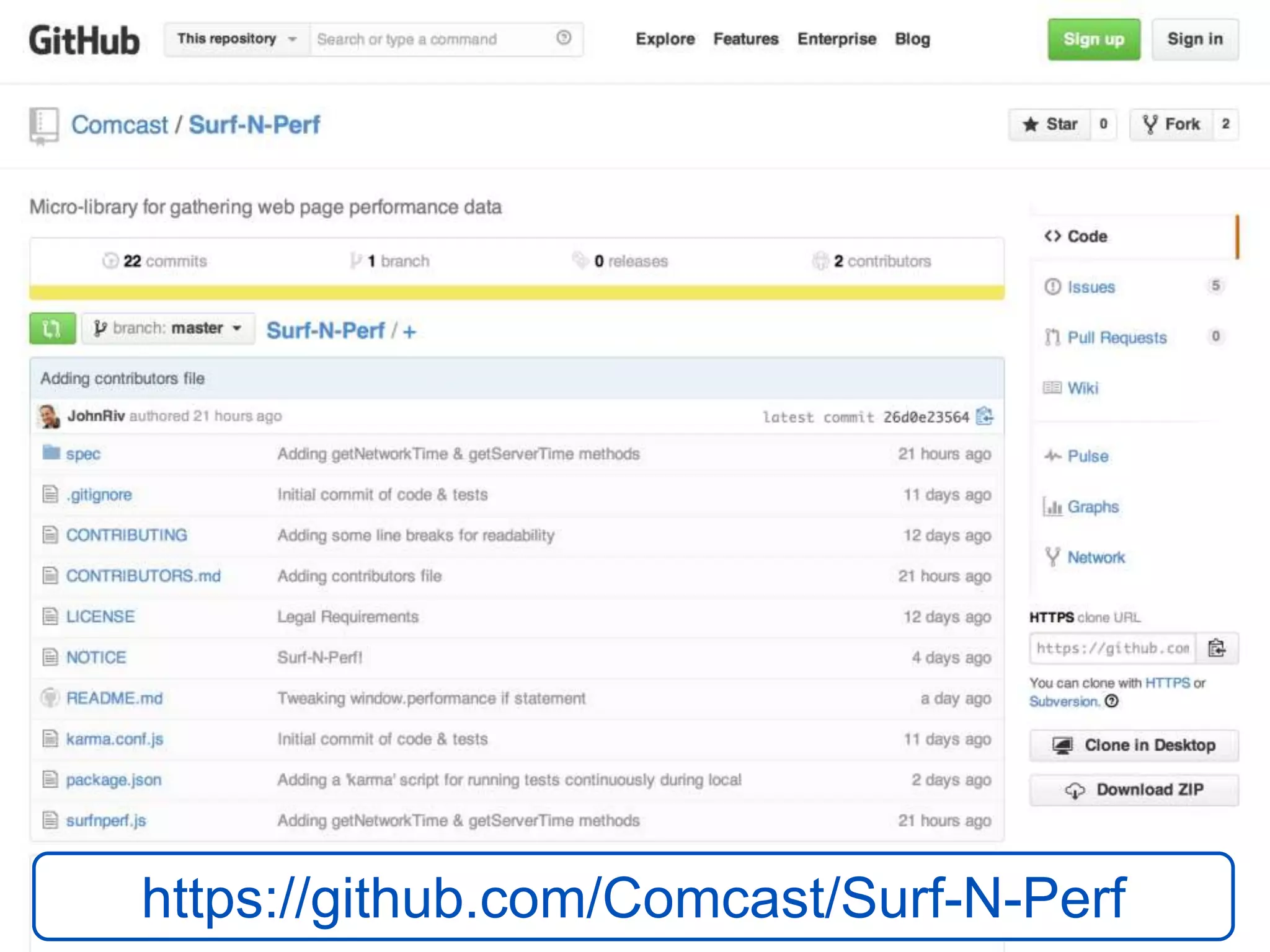 https://github.com/Comcast/Surf-N-Perf
 
