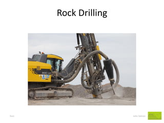 Rock Drilling 
Dust John Salmon  