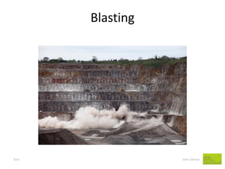 Blasting 
Dust John Salmon  