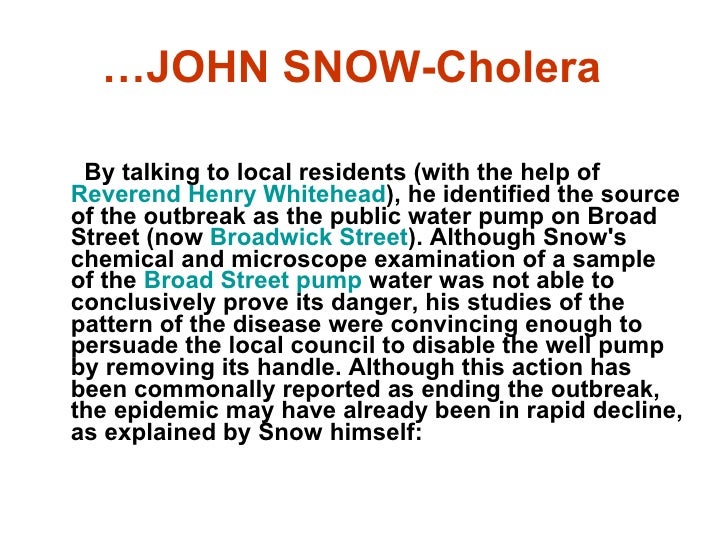 the first cholera outbreak essay ————————————————- this is a reaction essay to cholera in introduction to global health where the first outbreak. the first cholera outbreak essay ————————————————- this is a reaction essay to cholera in introduction to global health where the first outbreak.