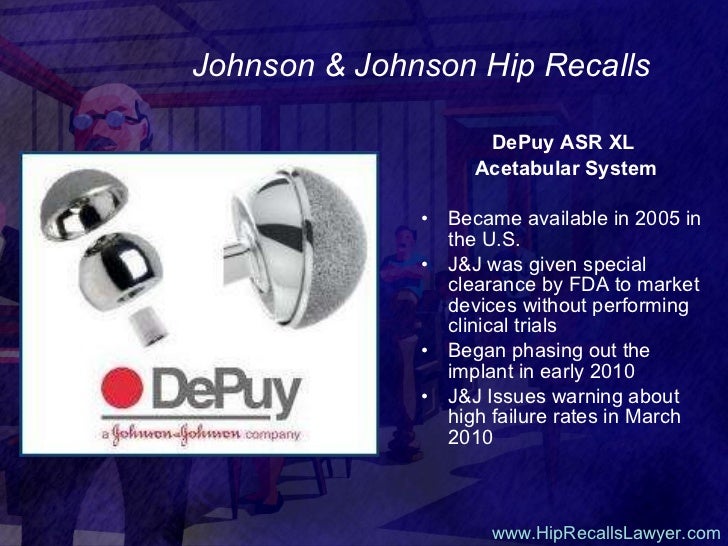 Johnson and Johnson Hip Recall Lawyer