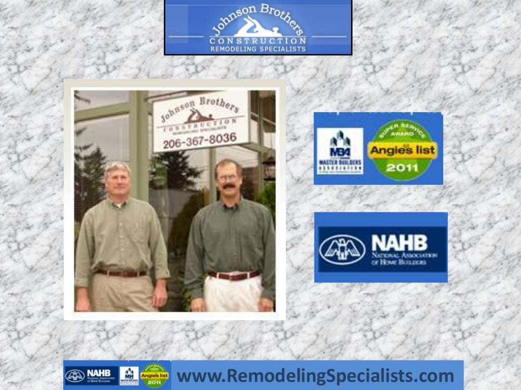 Johnson Brothers Construction and Remodel Work