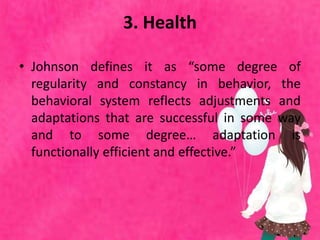 Johnson Approach Johnson's theory - Ms. Ritika soni | PPTX