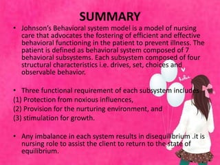 Johnson Approach Johnson's theory - Ms. Ritika soni | PPTX
