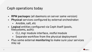John Spray - Ceph in Kubernetes | PDF