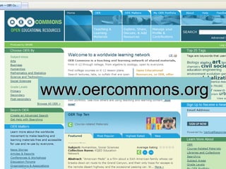 www.oercommons.org 
