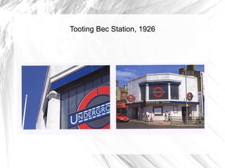 Tooting Bec Station, 1926 