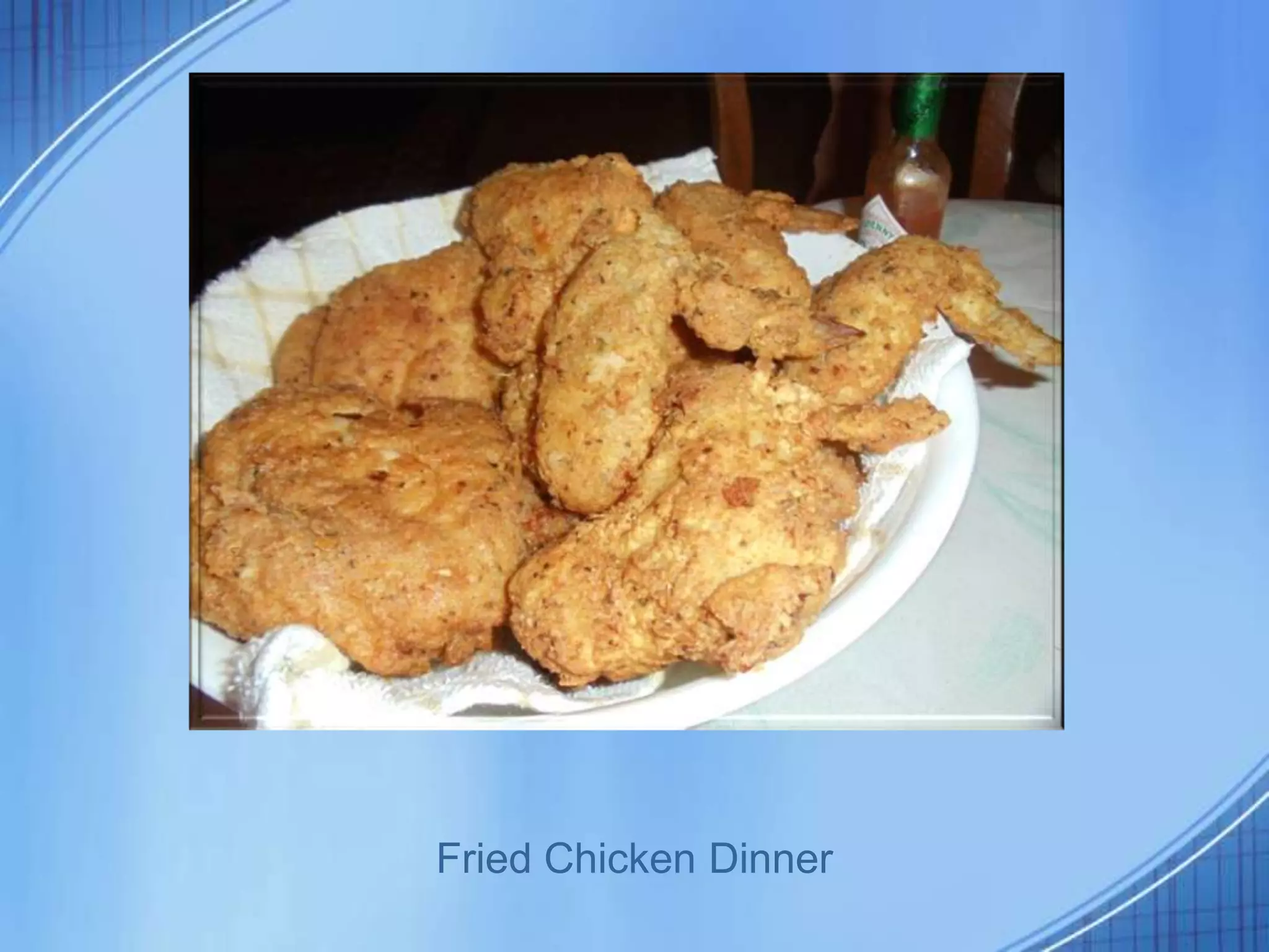 Fried Chicken Dinner
 