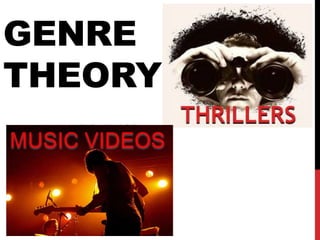 GENRE
THEORY
MUSIC VIDEOS
 