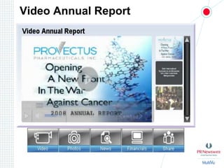 Video Annual Report